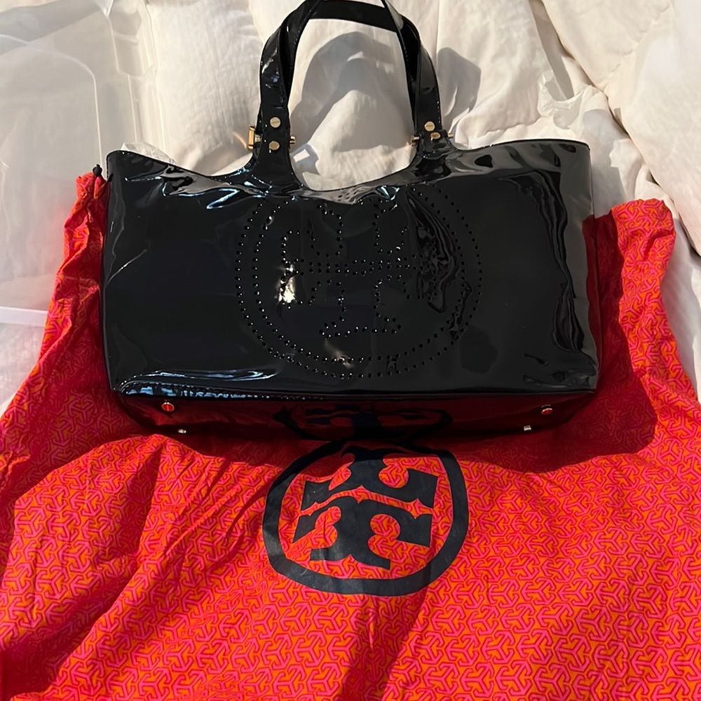 Patent leather Tory Burch shoulder bag